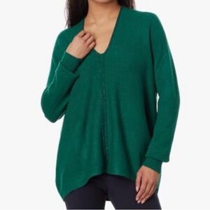 Lilly Pulitzer Sevie Evergreen V-Neck Sweater